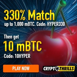 Crypto thrills no deposit bonus code