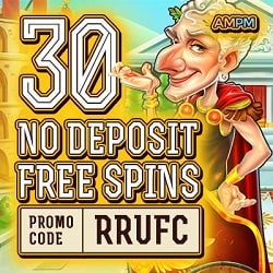 No Deposit - 20 Free Spins at AMPM Casino